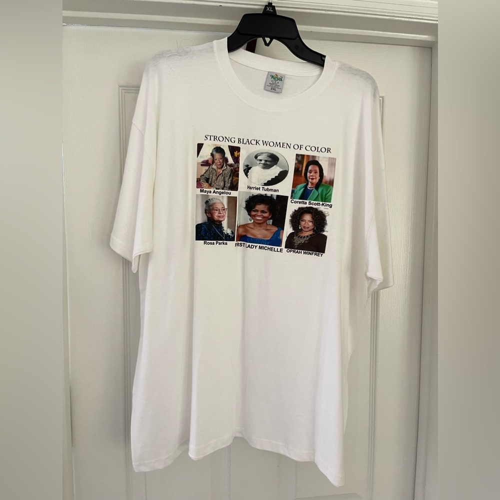 Black History T-Shirt Featuring Strong Black Women Of Color.
